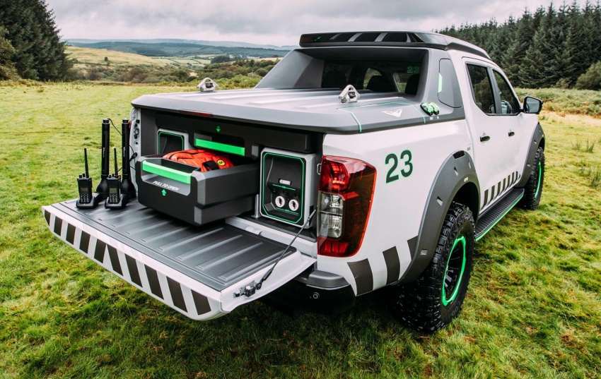 Nissan Navara EnGuard Concept – the ultimate rescue truck with portable EV battery packs, drone 551891
