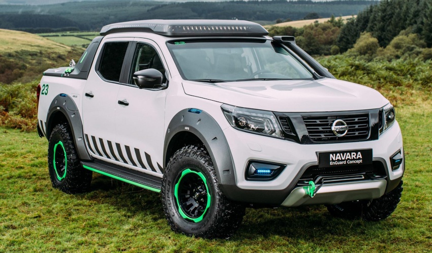 Nissan Navara EnGuard Concept – the ultimate rescue truck with portable EV battery packs, drone 551898