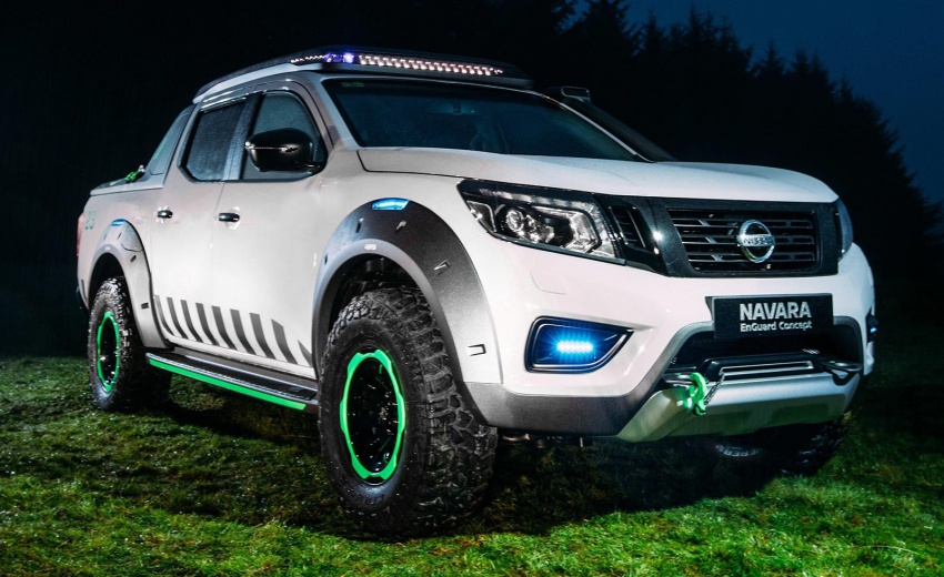 Nissan Navara EnGuard Concept – the ultimate rescue truck with portable EV battery packs, drone 551906