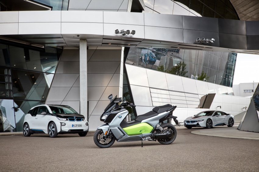 BMW C evolution e-scooter: up to 26 hp, 160 km range 548140