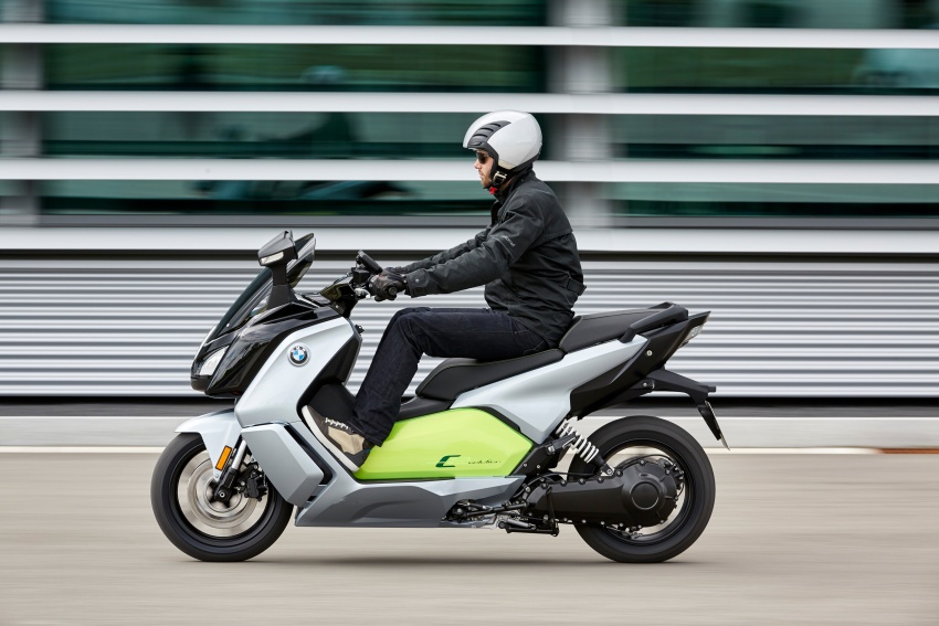 BMW C evolution e-scooter: up to 26 hp, 160 km range 548121