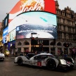 From Le Mans to London – Mark Webber drives the Porsche 919 Hybrid LMP1 in the British capital