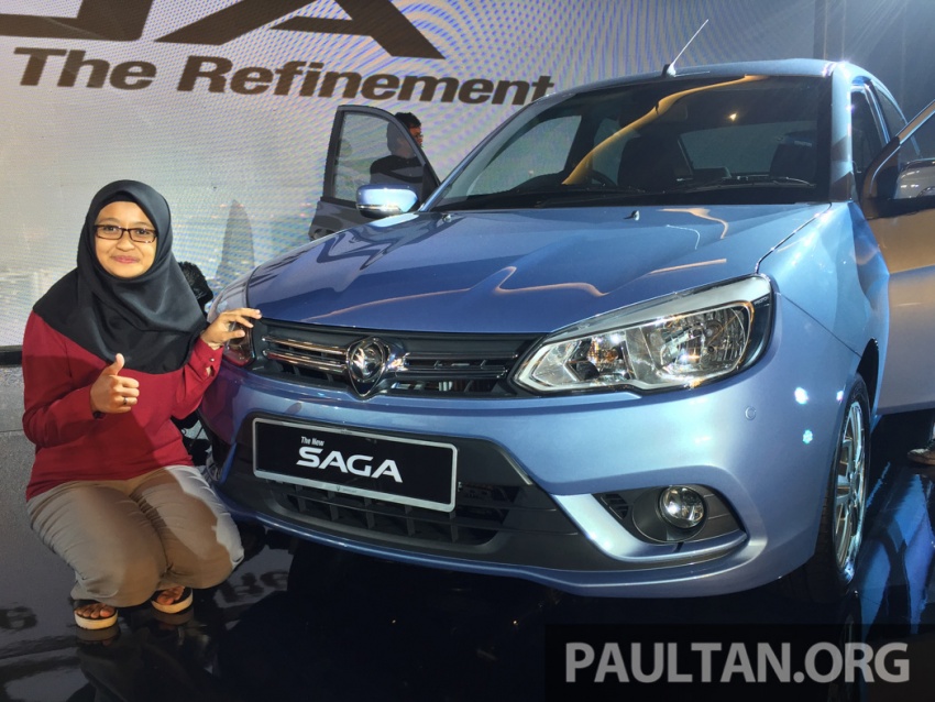 Pelajar berumur 22 tahun jadi pemilik pertama Proton Saga 2016 – disampaikan YB Khairy Jamaluddin 555124