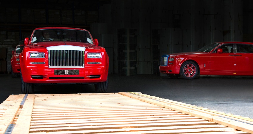 Rolls-Royce delivers 30 red Phantoms to Macau hotel 554420