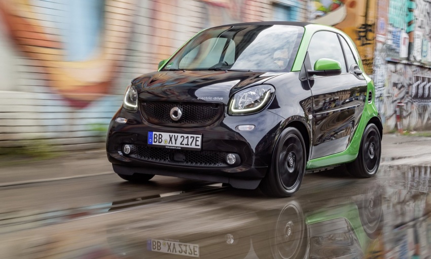2017 Smart Electric Drive range: fortwo, cabrio, forfour 552705