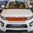 Range Rover Evoque STARTECH kini tiba di Malaysia