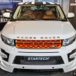 Brabus Startech kit for Range Rover Evoque previewed at Naza Merdeka Auto Fair 2016