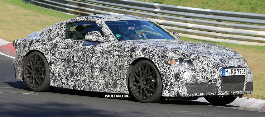 SPYSHOTS: Toyota Supra takes to the Nürburgring 552629