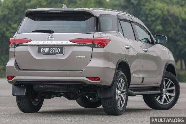 Toyota Fortuner terima status EEV, harga turun RM16k