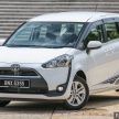 Toyota Sienta MPV launched in Malaysia, fr RM93k