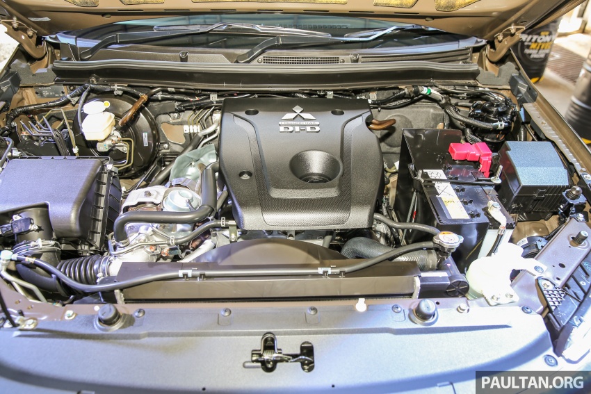 Mitsubishi Triton VGT dipertingkat dilancarkan- 2.4L MIVEC Turbodiesel, 181 PS/430 Nm, varian X baharu 544947