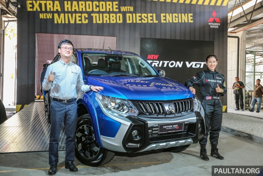 Mitsubishi Triton VGT upgraded – now with 181 PS, 430 Nm 2.4L MIVEC diesel engine, new X variant 544537