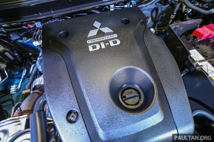 Mitsubishi Triton VGT dipertingkat dilancarkan- 2.4L MIVEC Turbodiesel, 181 PS/430 Nm, varian X baharu 544749