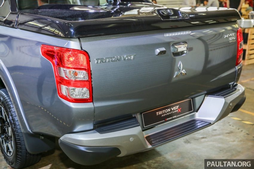 Mitsubishi Triton VGT dipertingkat dilancarkan- 2.4L MIVEC Turbodiesel, 181 PS/430 Nm, varian X baharu 544932
