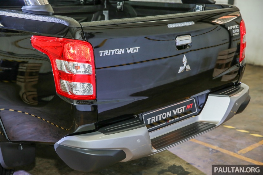 Mitsubishi Triton VGT dipertingkat dilancarkan- 2.4L MIVEC Turbodiesel, 181 PS/430 Nm, varian X baharu 544972