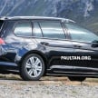 SPYSHOTS: VW Golf R facelift testing at the ‘Ring