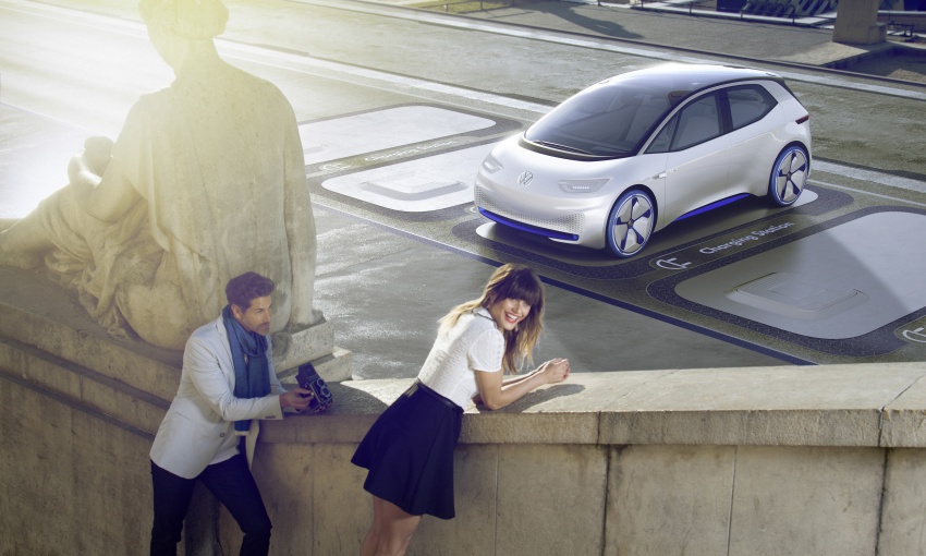 Volkswagen ID. concept previews new electric vehicle – 600 km range, on sale in 2020, autonomous in 2025 557215