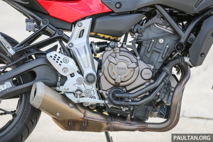 REVIEW: 2016 Yamaha MT-07 – a hooligan bike in commuter clothing, with some touring on the side 551041