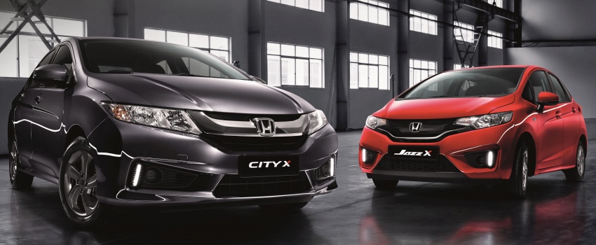 Honda Malaysia introduces X Edition City and Jazz variants – limited to 450 and 300 units respectively 542557