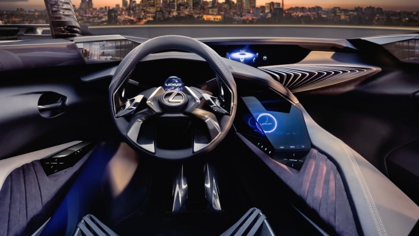 Lexus UX Concept – imej pertama kabin didedahkan 552516