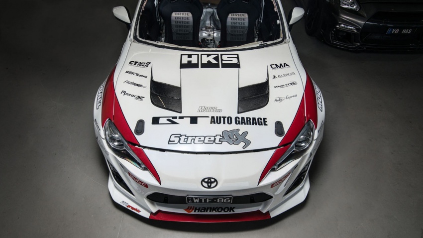 Toyota GT86 talaan Street FX dan GT Auto Garage dijana enjin Nissan GT-R 4.1 liter, 2 Turbo, 1,000 hp! 542834