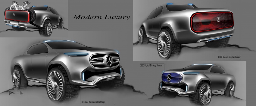 Mercedes-Benz Concept X-Class pick-up unveiled 569032
