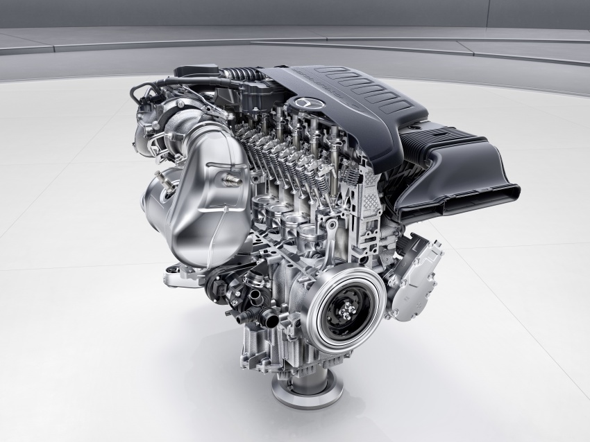 Mercedes-Benz reveals first details of new engine family – 48V, mild hybrid and electric turbo 571662