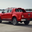 Chevrolet Colorado facelift full specs shown, fr RM95k