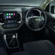 Chevrolet Colorado facelift full specs shown, fr RM95k