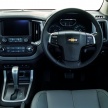 Chevrolet Colorado facelift full specs shown, fr RM95k