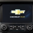 Chevrolet Colorado facelift full specs shown, fr RM95k