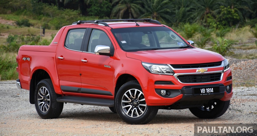 Chevrolet Colorado – second-gen facelift officially launched in Malaysia, priced from RM100k to RM133k 566075