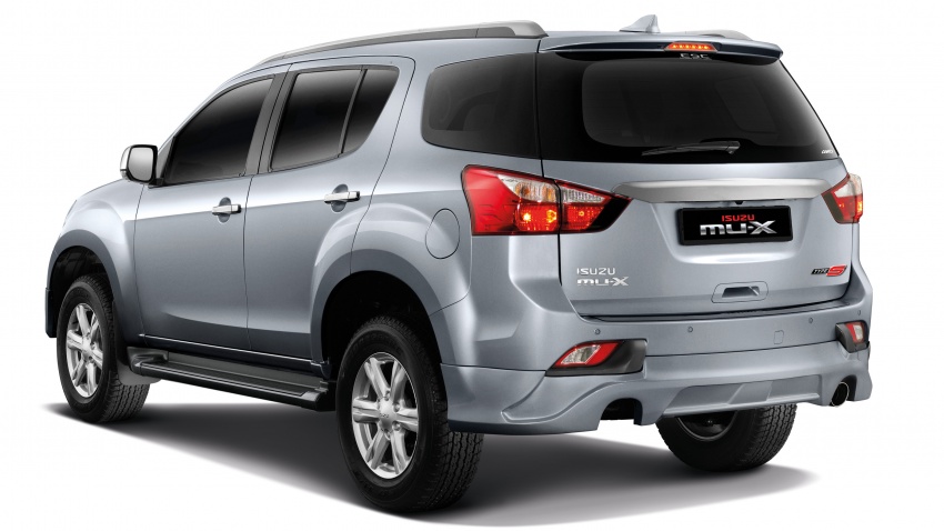 Isuzu MU-X Type-S launched in Malaysia – RM176,640 568757