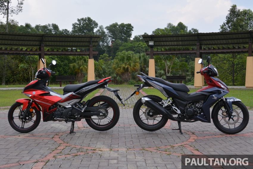 Honda RS150R vs Yamaha Y15ZR – supercub comparo 571437