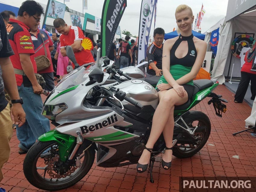 2017 Benelli 302R and TnT135 shown at Sepang – scheduled for Malaysia launch in November 572010