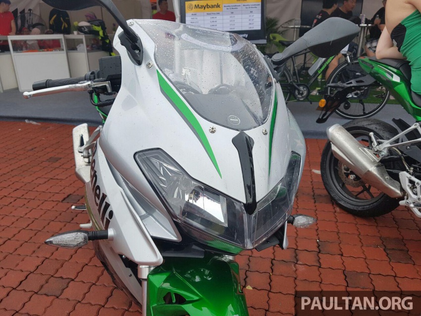 2017 Benelli 302R and TnT135 shown at Sepang – scheduled for Malaysia launch in November 572028