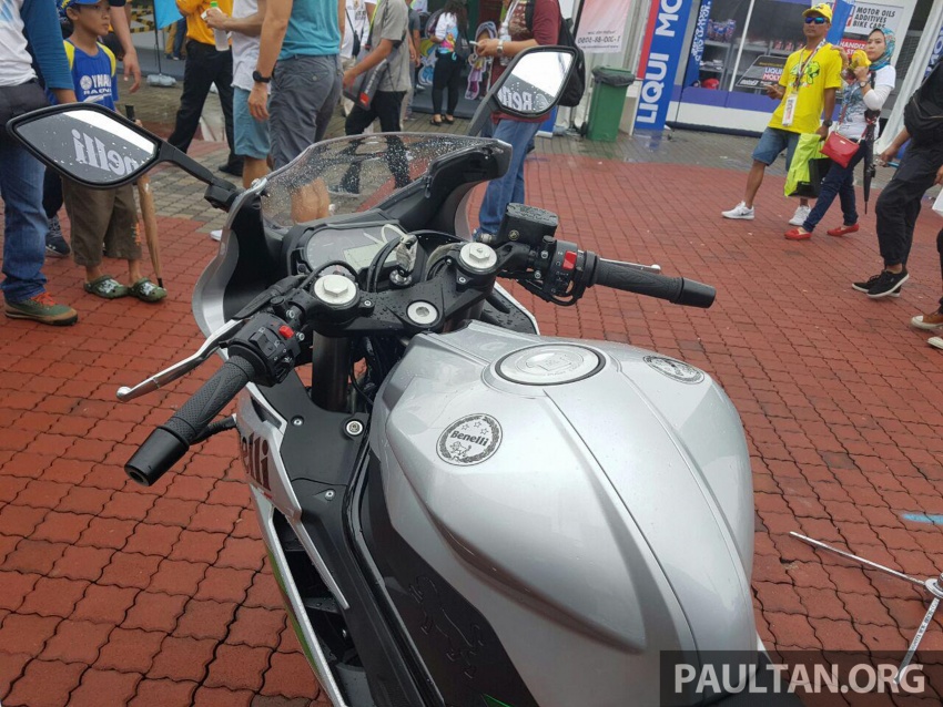 2017 Benelli 302R and TnT135 shown at Sepang – scheduled for Malaysia launch in November 572012