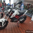 2017 Benelli 302R and TnT135 shown at Sepang – scheduled for Malaysia launch in November
