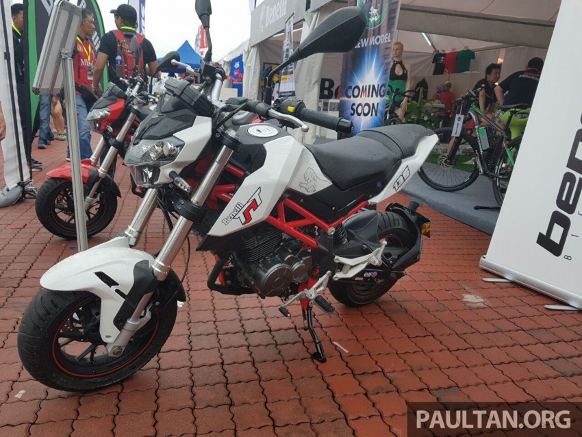 2017 Benelli 302R and TnT135 shown at Sepang – scheduled for Malaysia launch in November 572049