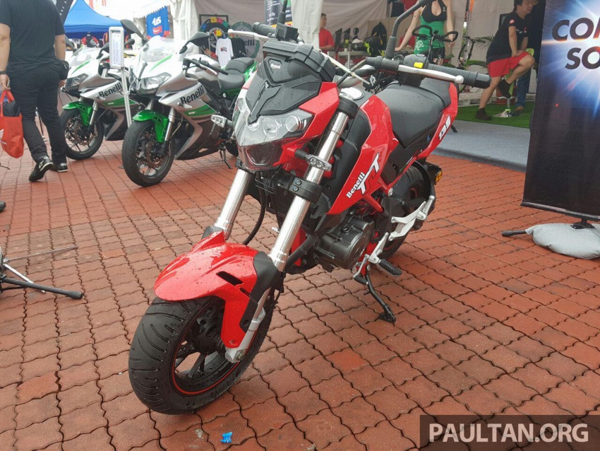 2017 Benelli 302R and TnT135 shown at Sepang – scheduled for Malaysia launch in November 572050