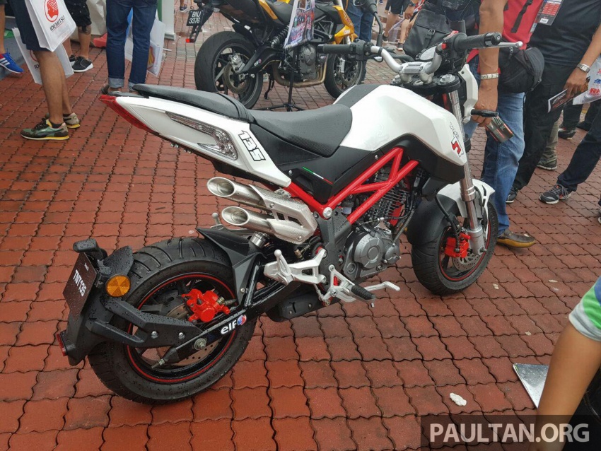 2017 Benelli 302R and TnT135 shown at Sepang – scheduled for Malaysia launch in November 572055