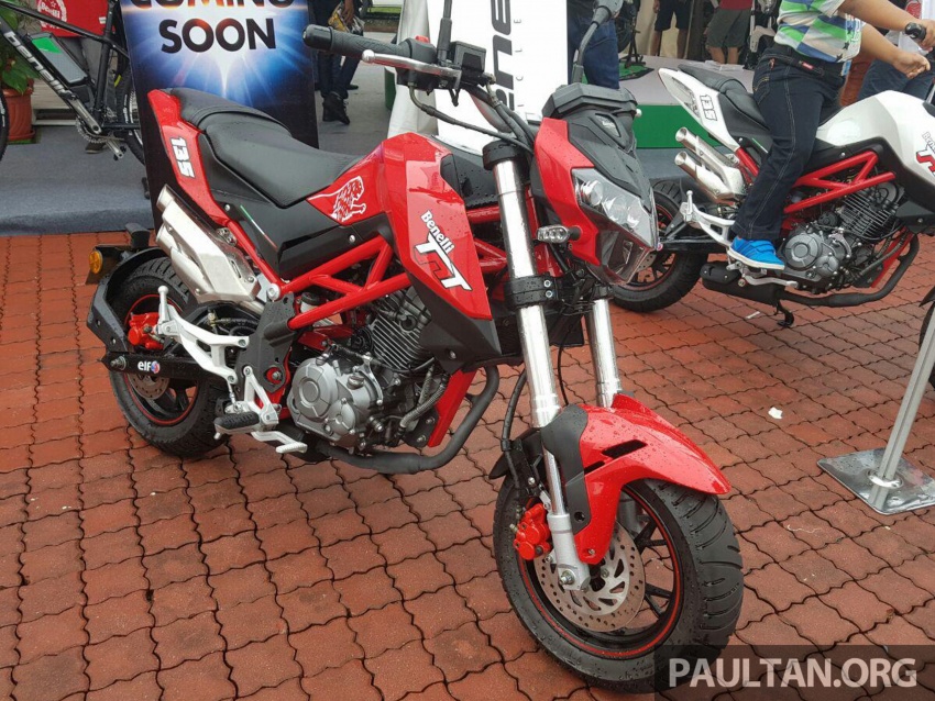 2017 Benelli 302R and TnT135 shown at Sepang – scheduled for Malaysia launch in November 572037