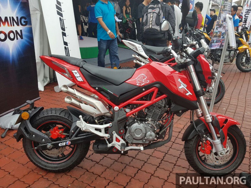2017 Benelli 302R and TnT135 shown at Sepang – scheduled for Malaysia launch in November 572040