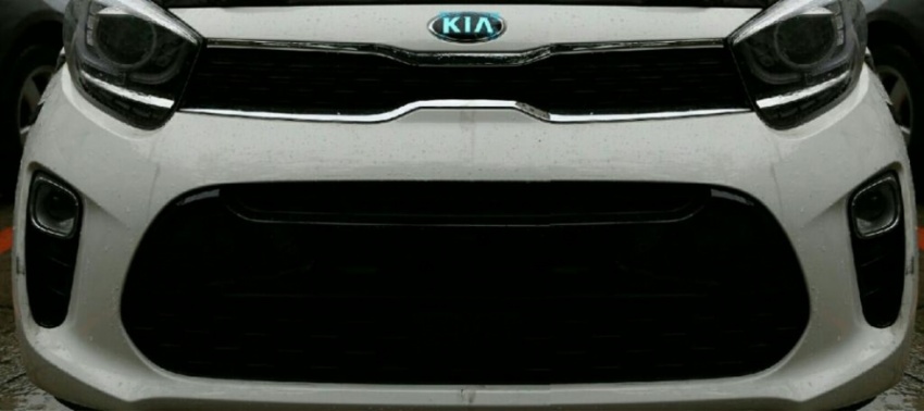 2017 Kia Picanto – mini Rio front fascia fully leaked 569844