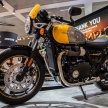 2017 Triumph Street Cup – the Thruxton R’s younger sibling, with 900 cc twin and cafe racer styling