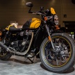 2017 Triumph Street Cup – the Thruxton R’s younger sibling, with 900 cc twin and cafe racer styling