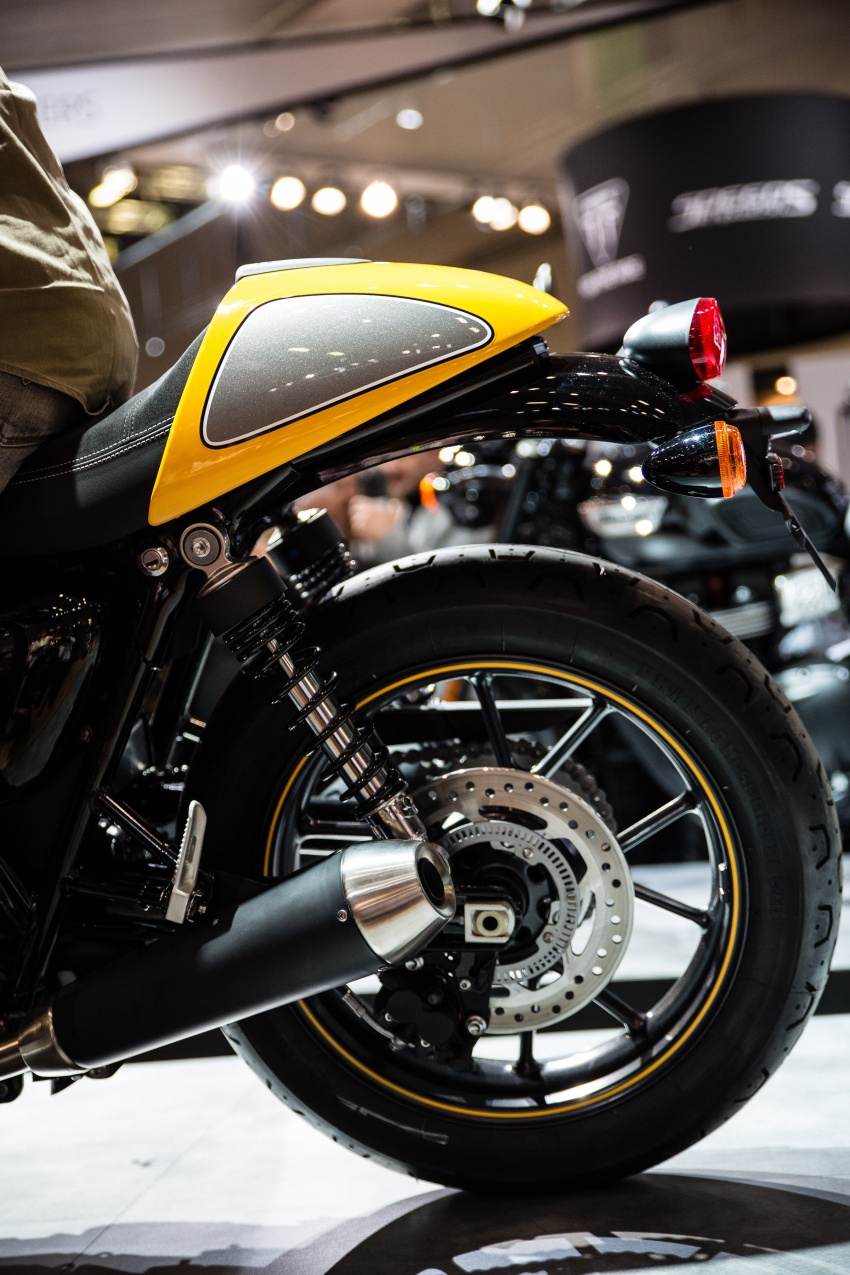 2017 Triumph Street Cup – the Thruxton R’s younger sibling, with 900 cc twin and cafe racer styling 559320
