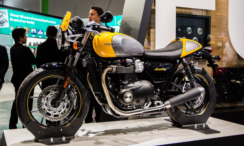 2017 Triumph Street Cup – the Thruxton R’s younger sibling, with 900 cc twin and cafe racer styling 559321