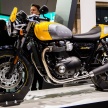2017 Triumph Street Cup – the Thruxton R’s younger sibling, with 900 cc twin and cafe racer styling