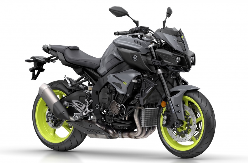 2017 Yamaha MT-10 updated with quickshifter, MT-10 SP gets YZF-R1M tech, Ohlins electronic suspension 559893